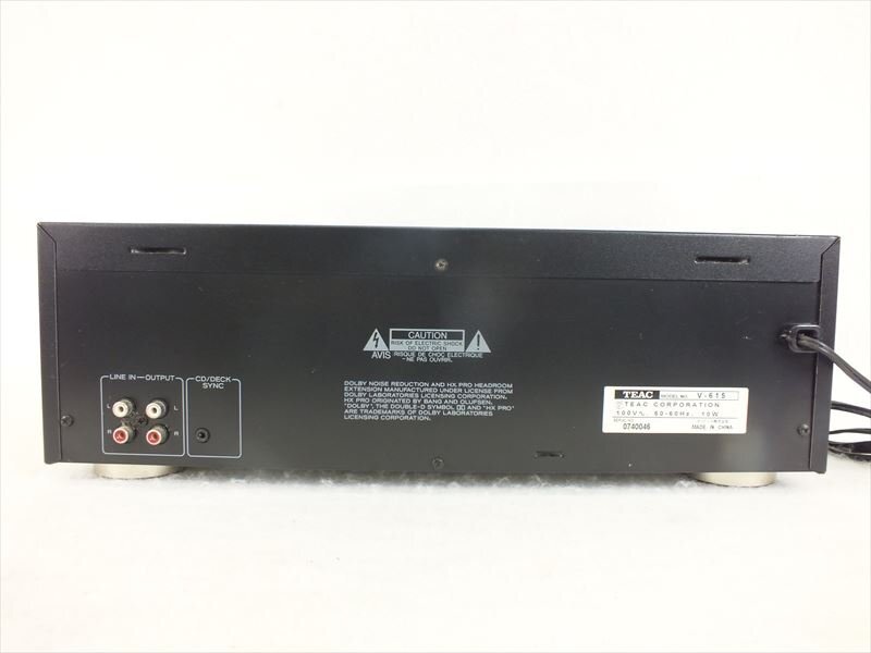 TEAC ティアック テアック カセットデッキ V-615 Yahoo!オークション - TEAC ティアック V-615 カセットデッキ