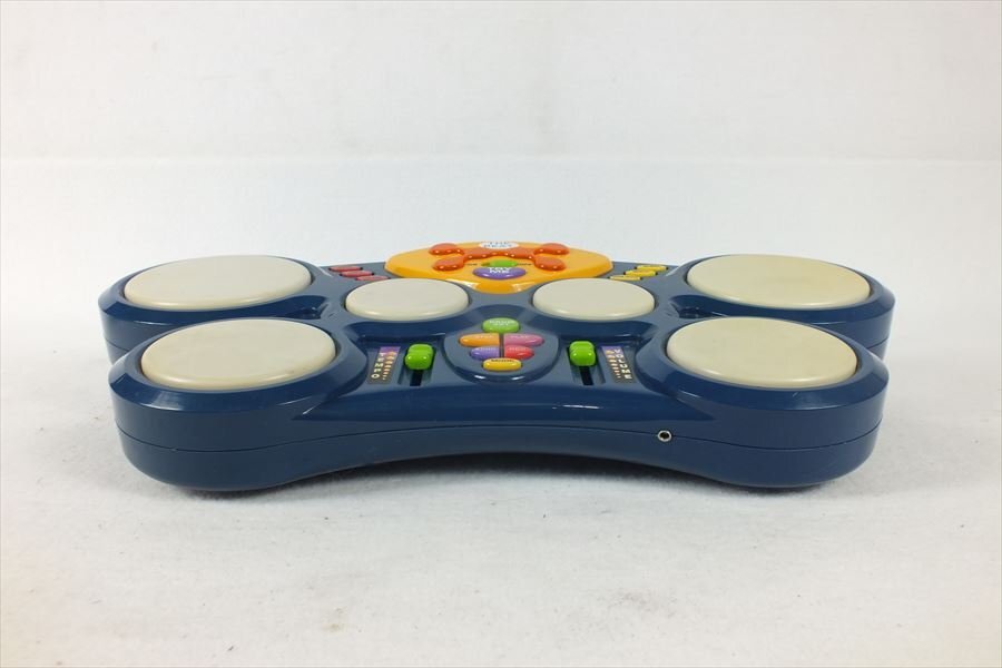 ★ メーカー表記見当たらず DRUM-A-TUNE SET おもちゃドラム 中古 現状品 241001C4613_画像3