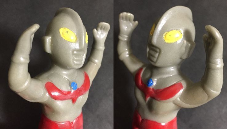 最初の  Yahoo!オークション 指人形 ウルトラマン 当時物 東京大里玩具 - ソフビ