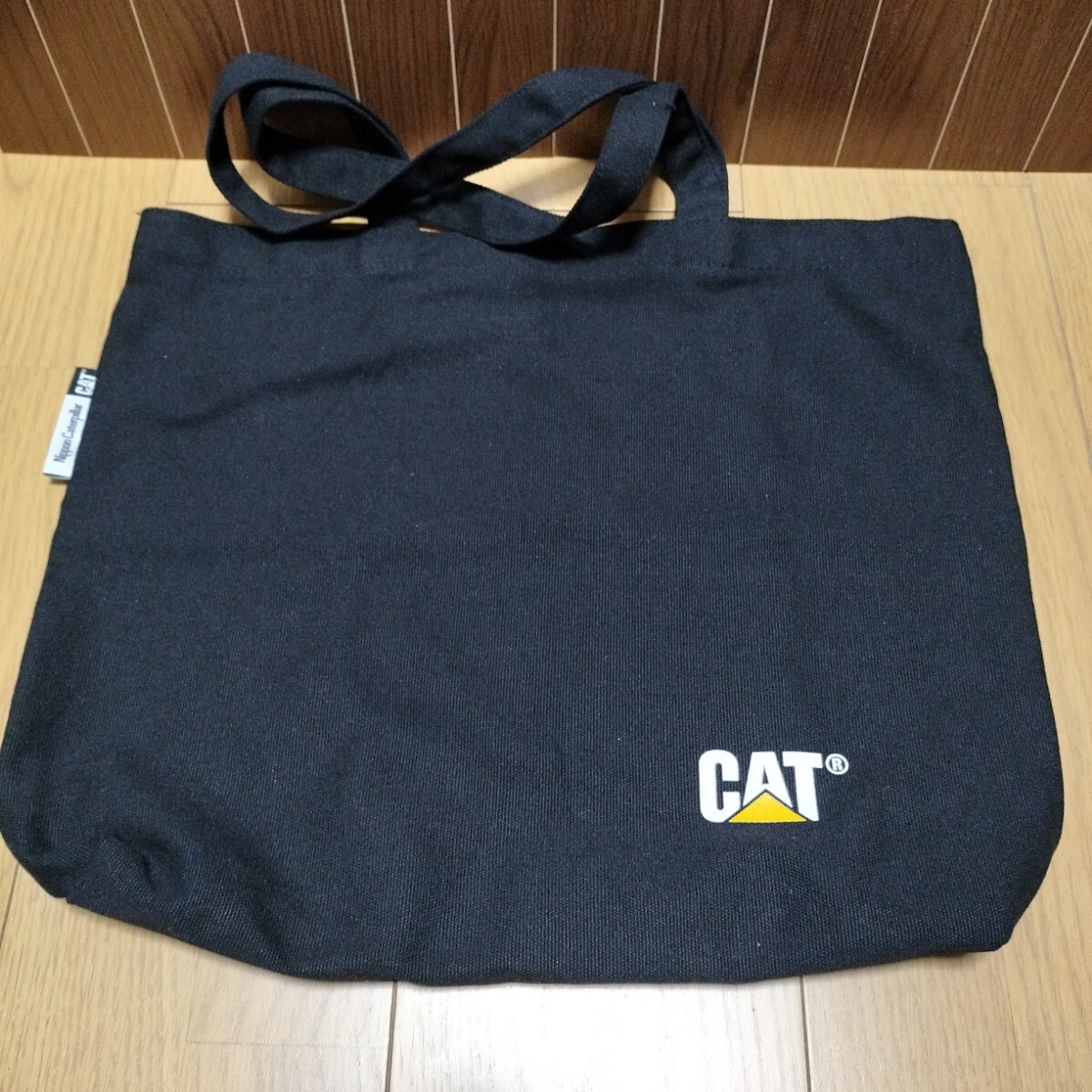 ▼ CAT≪トートバッグ≫キャタピラ　キャタピラー　プリント　バッグ