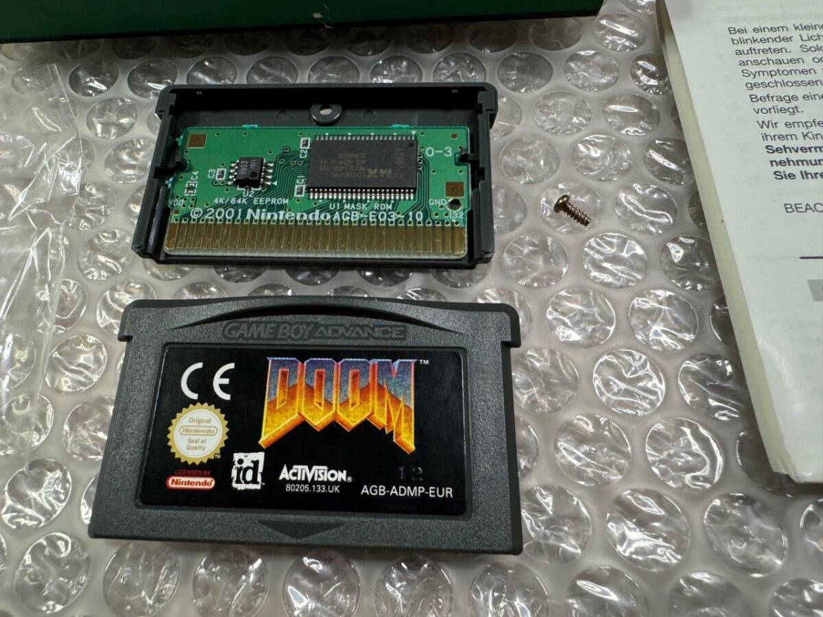 GBA 欧州UK版 Doom / ドゥーム 中古 完品 純正 動作確認 状態 GBA 欧州UK版 Doom / ドゥーム 中古 完品 純正 動作確認 状態