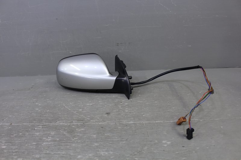 プジョー 307 純正 右ドアミラー 電格 5ピン+2ピン シルバー 銀 4145 4313 PEUGEOT 右 ミラー サイドミラー P028206