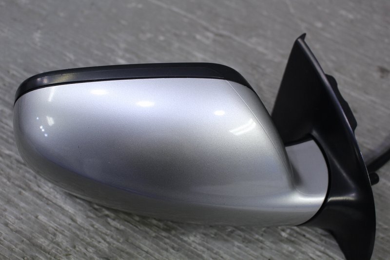 プジョー 307 純正 右ドアミラー 電格 5ピン+2ピン シルバー 銀 4145 4313 PEUGEOT 右 ミラー サイドミラー P028206