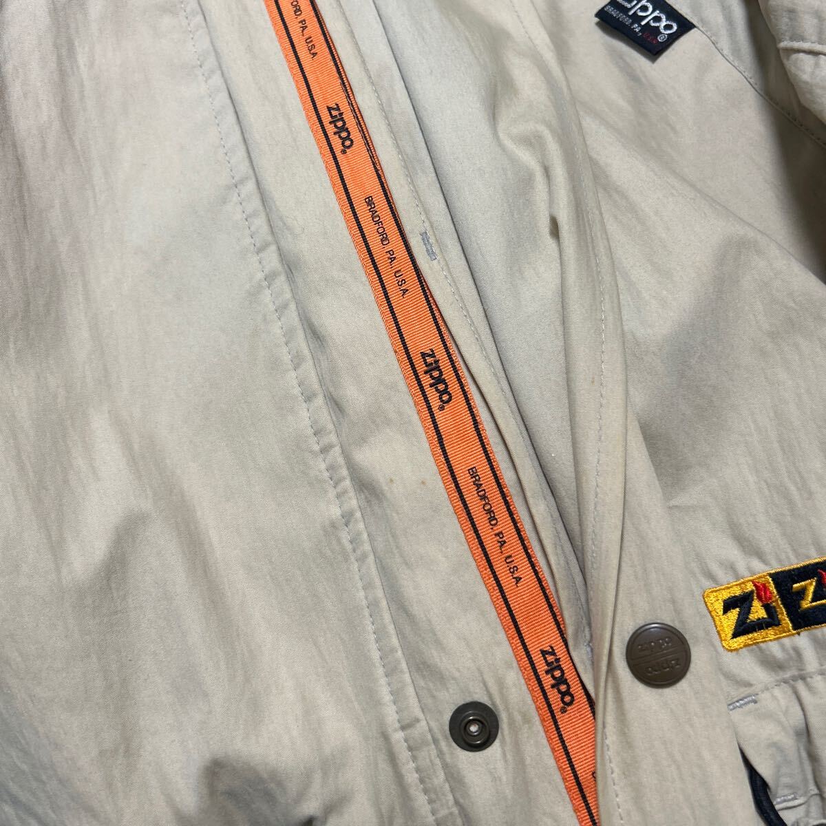 ★ヴィンテージ激レア★ Zippo ジッポ　パーカー　ジャケット　Lサイズ_画像8