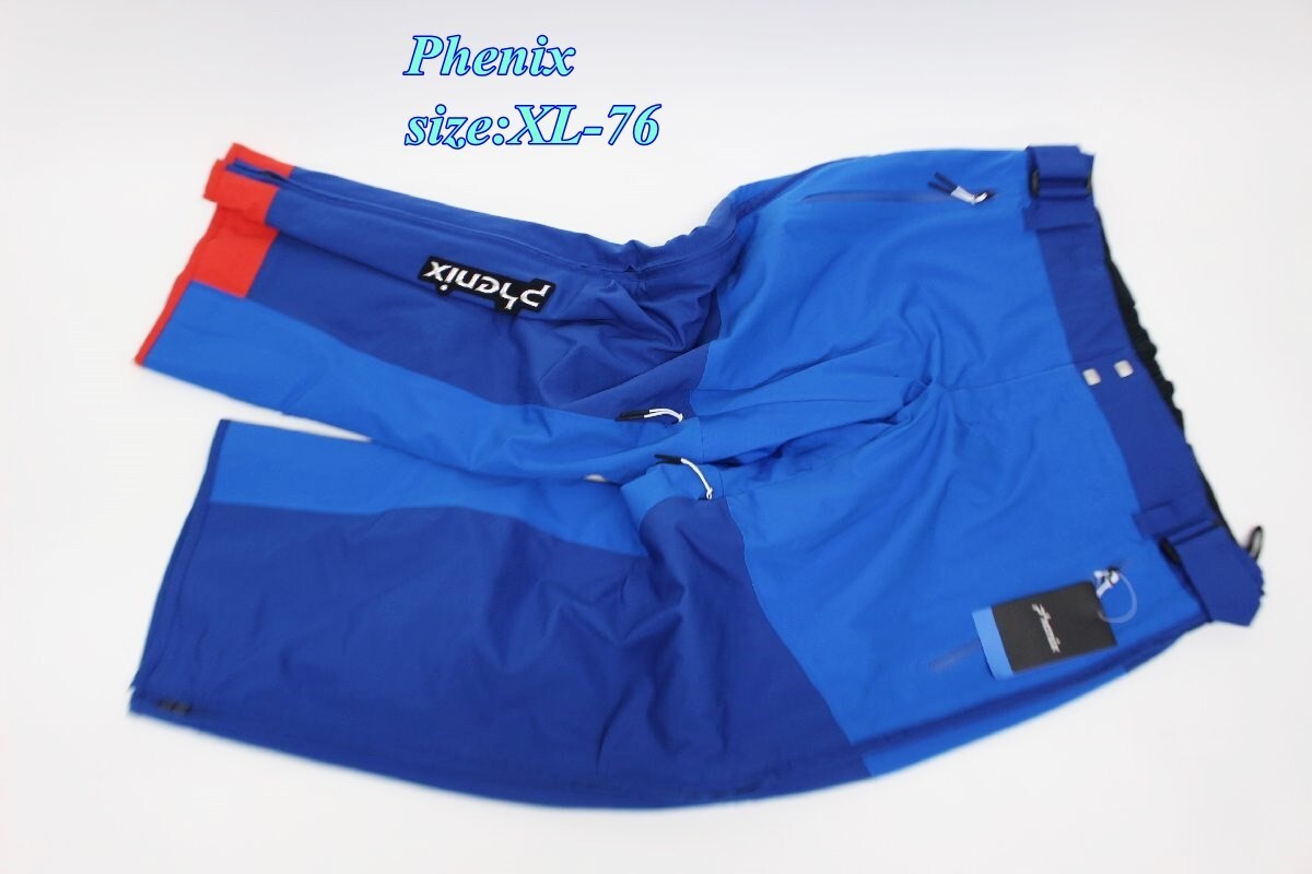 Phenix フェニックス メンズ スキーパンツ JPN 16FW Full Zipped Pants ブルー XL-76 PU6720B15 R2411-064