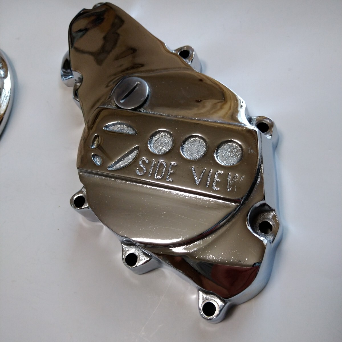 cbx400f 美品メッキエンジンカバーセット 当時a beetキジマ - パーツ cbx400f 美品メッキエンジンカバーセット 当時a beetキジマ - パーツ