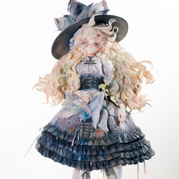 霧雨魔理沙 東方プロジェクト ガレージキット 未塗装 組立て式 レジン キット