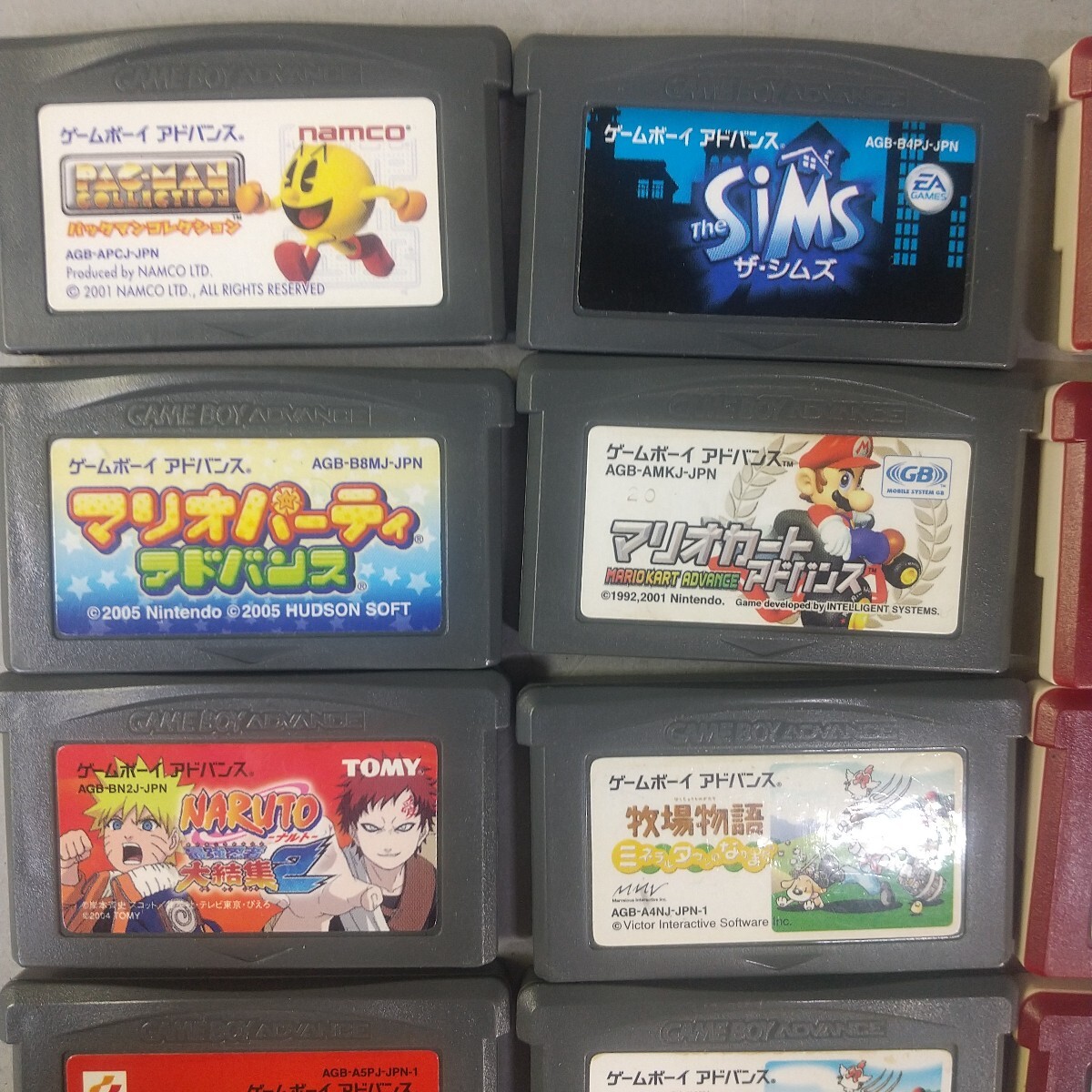 GBA ゲームボーイアドバンス ファミコンミニ 18本まとめて GBA ゲームボーイアドバンス ファミコンミニ 18本まとめて