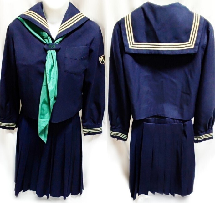 神奈川県 神奈川京浜女子大学横浜高校 (現 横浜創英高) 冬服 神奈川県 神奈川京浜女子大学横浜高校 (現 横浜創英高) 冬服