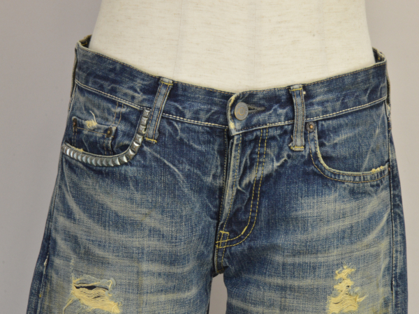 HYSTERIC GLAMOUR RMS Slim Denim Pants/Jeans 32 Size Blue Men HYSTERIC GLAMOUR RMS Slim Denim Pants/Jeans 32 Size Blue Men