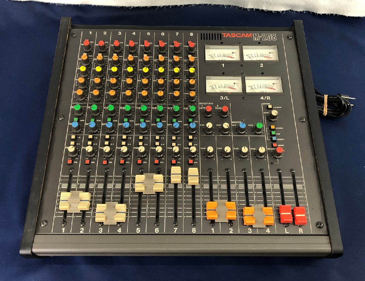 ★ジャンク品★アナログミキサー M-208 TASCAM