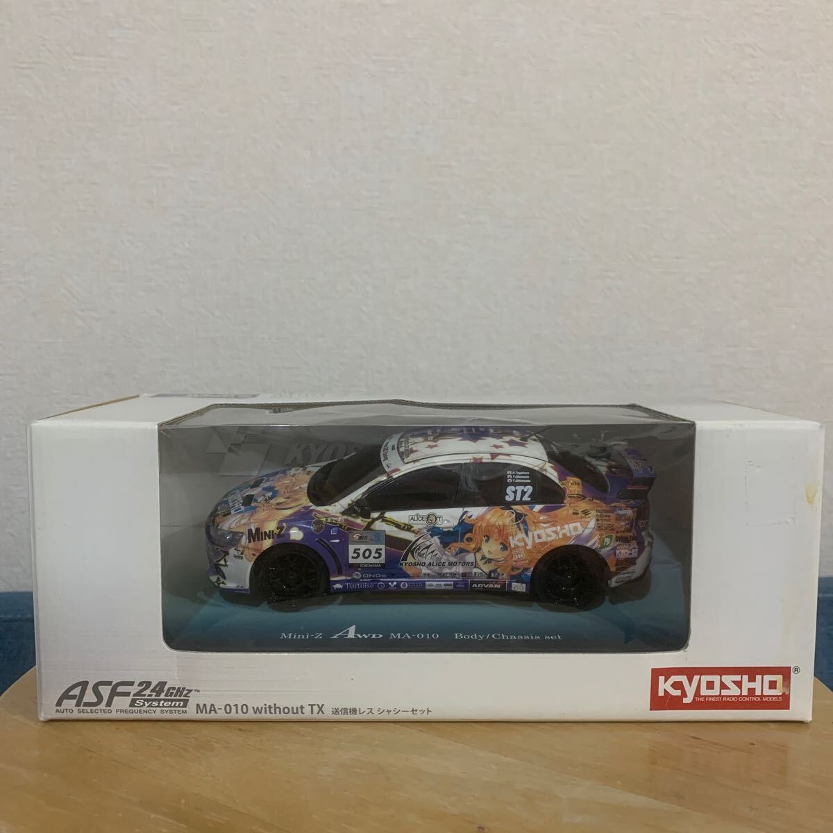 MINI-Z AWD ALICE MOTORS LANCER EVO X KYOSHO アリスモータース MINI-Z AWD ALICE MOTORS LANCER EVO X KYOSHO アリスモータース