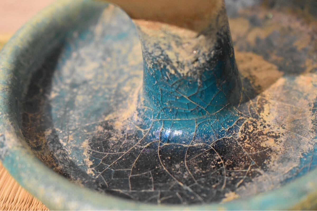 GE】M1234【コレクター所蔵品】時代 ペルシャランプ/イスラム古