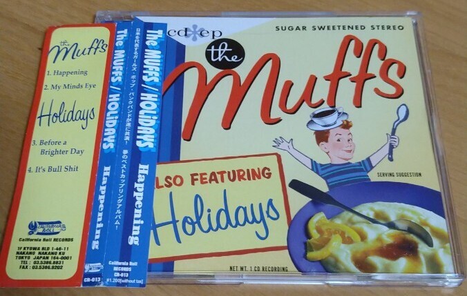 一般 THE MUFFS - HOLIDAYS POP PUNK POWER POP RAMONES BEACH BOYS 70'S GARAGE LOOKOUT NO IDEA BEASTIE BOYS HARD-ONS DR. STRANGE