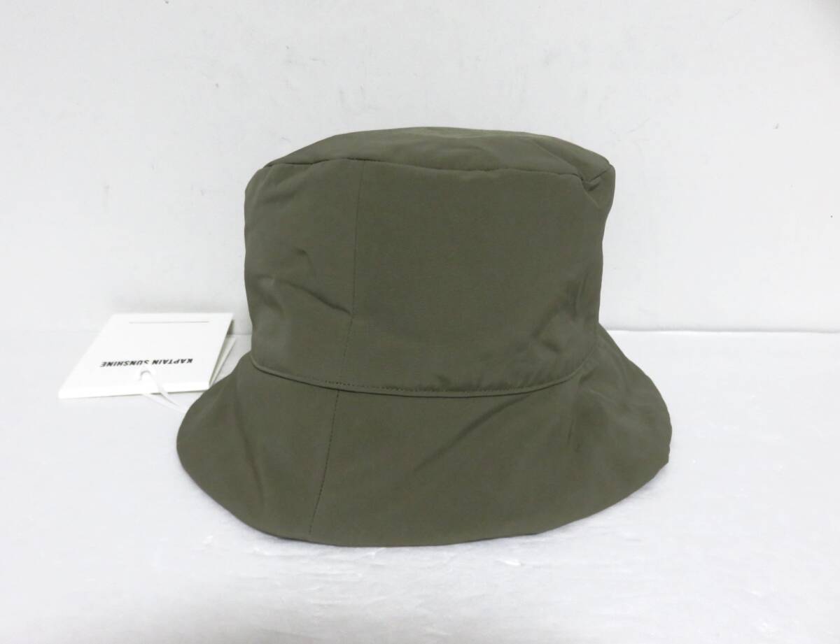 新品 KAPTAIN SUNSHINE × KIJIMA TAKAYUKI Padding Bucket Hat カーキ 日本製 キャプテンサンシャイン キジマ タカユキ バケット ハット_画像2
