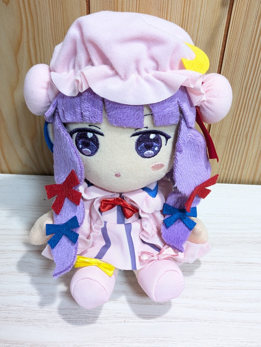 希少☆新品★未使用　TAITO　東方Project　パチュリー・ノーレッジ　オリジナルぬいぐるみ　マスコット