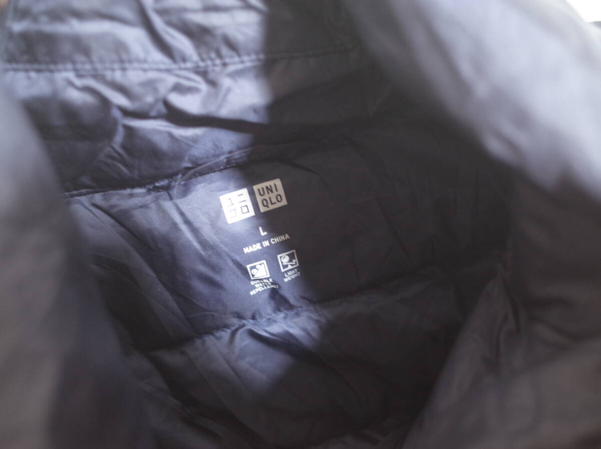  женский pl319 UNIQLO Uniqlo Ultra свет down жилет L темно-синий темно-синий 