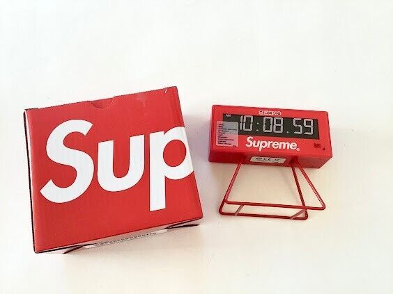 *Supreme / Seiko * Marathon Clock Red Supreme × Seiko марафон часы красный новый товар 