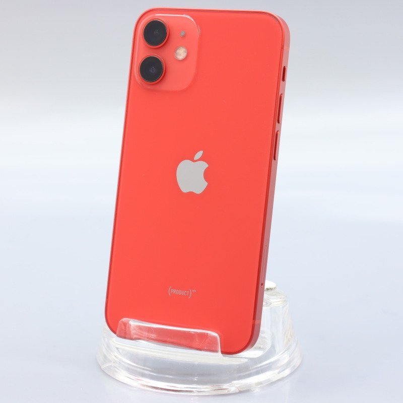 Apple iPhone12 mini 128GB (PRODUCT)RED A2398 MGDN3J/A バッテリ91% ■SIMフリー★Joshin8634【1円開始・送料無料】