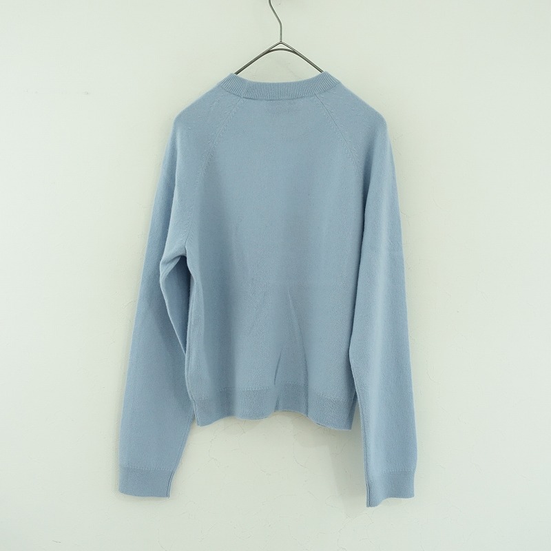 【定価6.6萬】アニエスベー agnes b. *クルーネックニットプルオーバー*2セーターカシミヤアニエスb.(1-2410-132)【10K42】