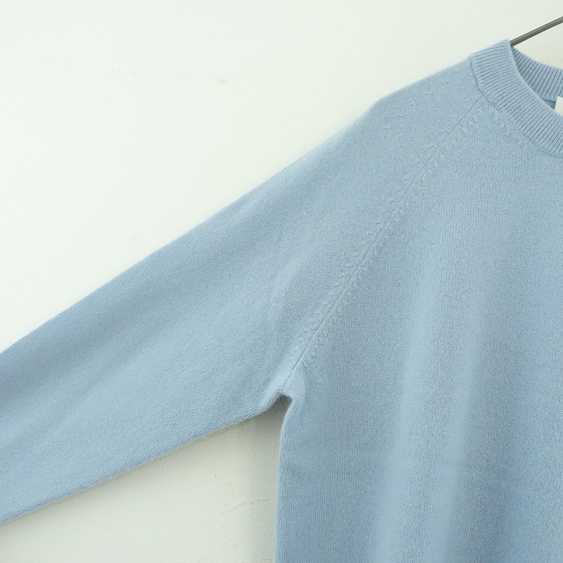 【定価6.6萬】アニエスベー agnes b. *クルーネックニットプルオーバー*2セーターカシミヤアニエスb.(1-2410-132)【10K42】