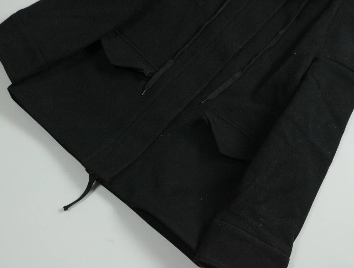 A815/MARNI/ Marni / Portugal made / melt n wool short coat / cape manner coat /2012FW/ wool coat / lady's /38 size / black /