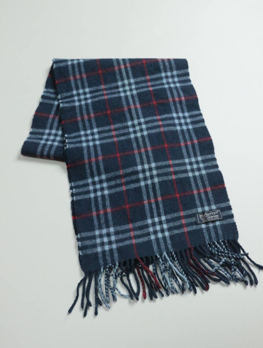 新品　バーバリーズ　ノバチェック　イギリス製　ウール　ショール　マフラー BURBERRY バーバリー ノバチェック ウールマフラー イングランド製