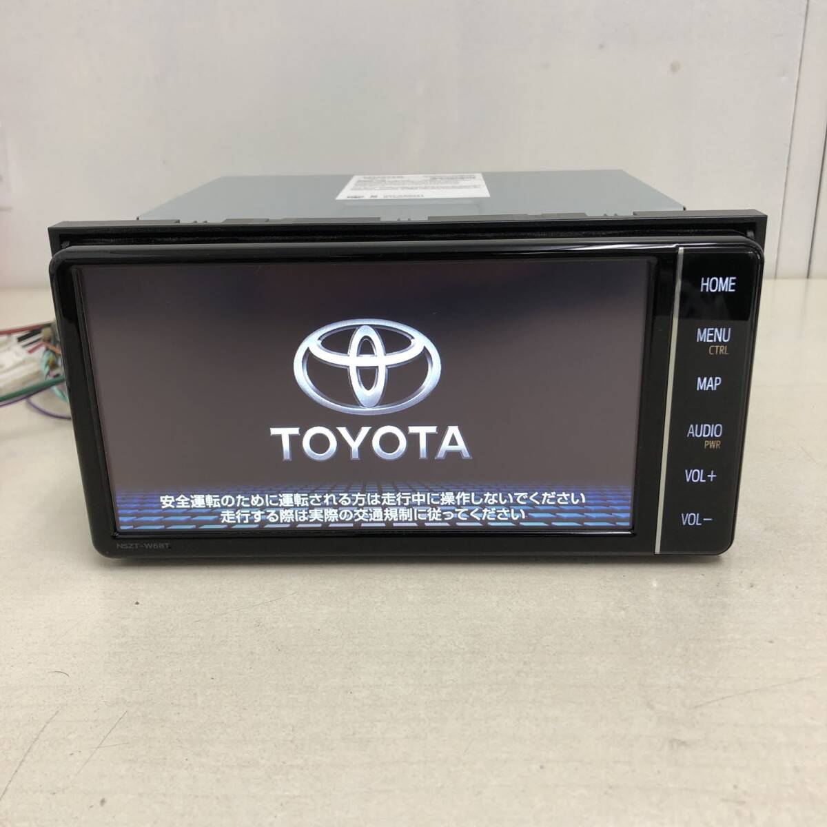 トヨタ純正ナビ NSZT-W68T 23年更新済み 送り出せる トヨタ純正ナビ NSZT-W68T 23年更新済み 送り出せる