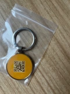 QR код имеется домашнее животное ID бирка - персональный медальон . кошка бирка GG0162