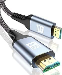 hdmi 2.1 кабель 1m,8k hdmi кабель ( серый ) II0305