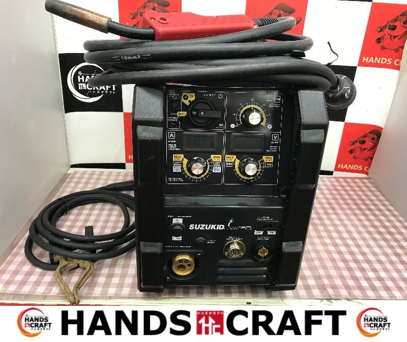 ☆即決価格☆スズキッド 中古 SIG-140 インバーター半自動溶接機 ☆即決価格☆スズキッド 中古 SIG-140 インバーター半自動溶接機