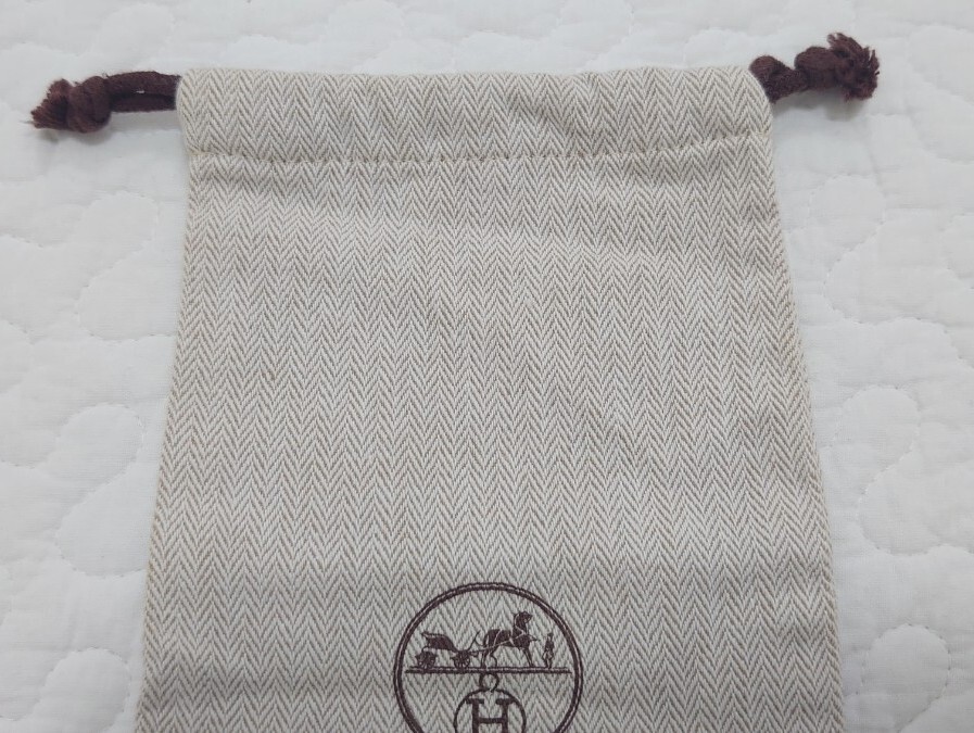 HERMES エルメス 保存袋 巾着 布袋 内袋 小物入れ ポーチ