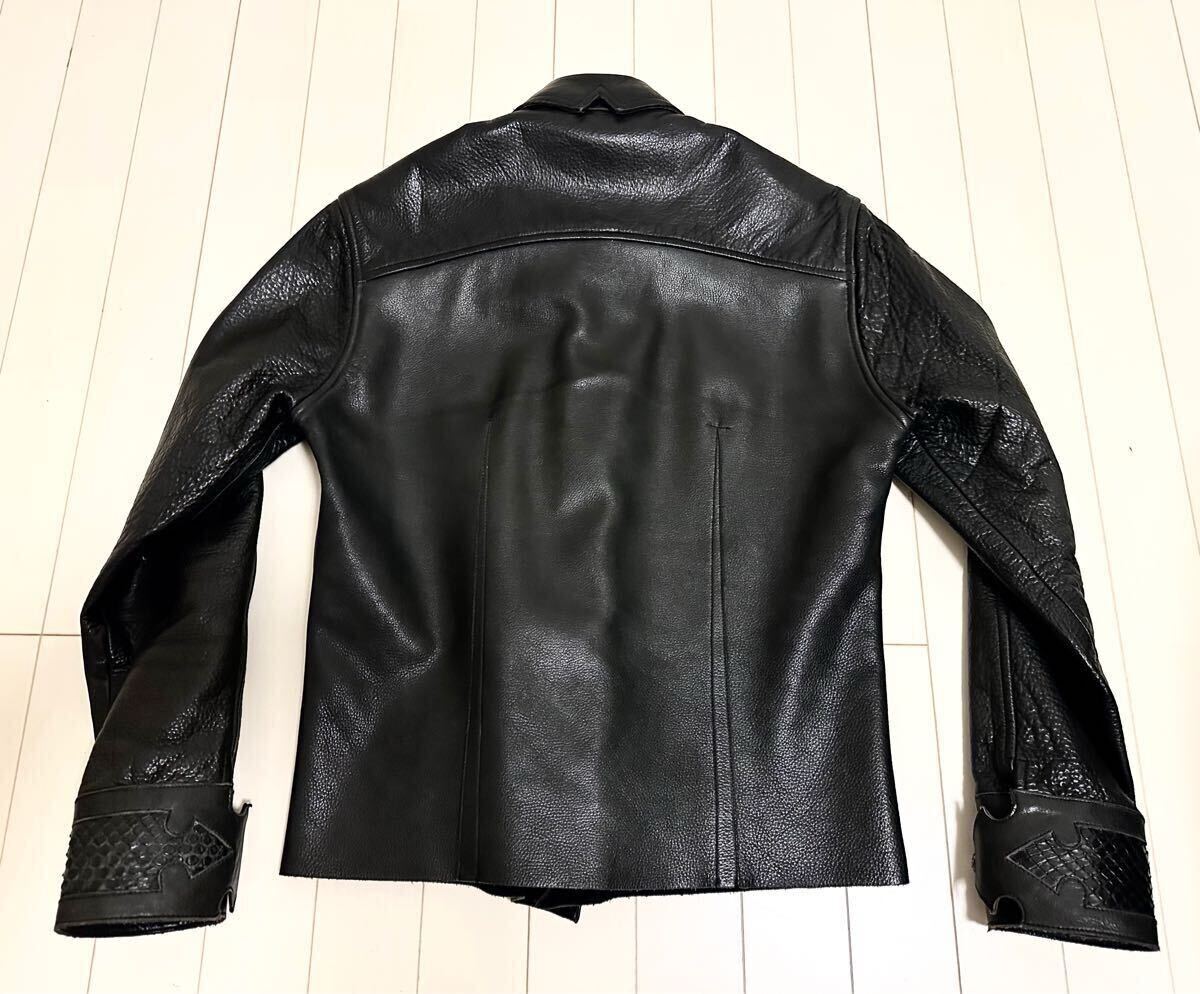 Yahoo!オークション - 売切り 極美 SKKIN USA レザージャケット Yahoo!オークション - 売切り 極美 SKKIN USA レザージャケット