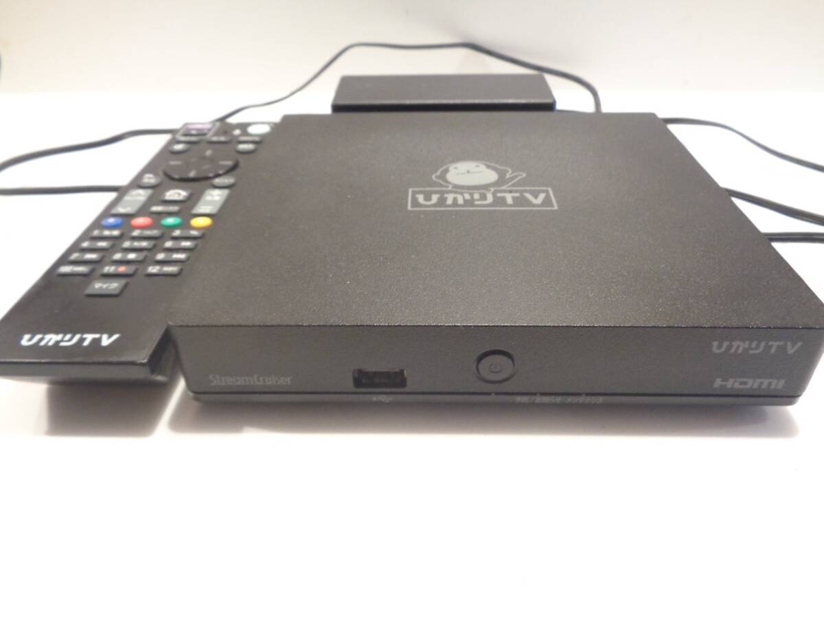 ひかりTV トリプルチューナー（4K対応）モデル ST-3400 リモコン付き ひかりTV4K対応トリプルチューナーST-3400 レンタル料金不要