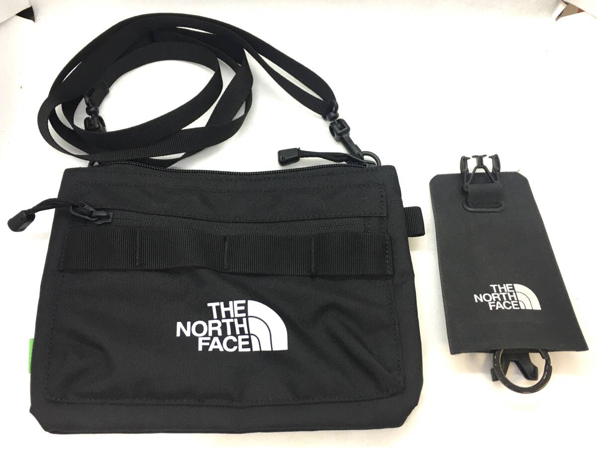 THE NORTH FACE ノースフェイス ミニ ショルダーバッグ ポーチ ぺブルキーケース キーリング セット