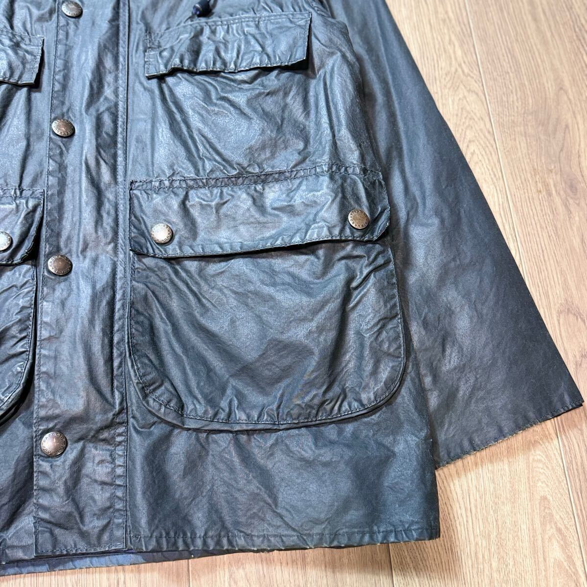 ターコイズネイビー】C36 Vintage Barbour BEDALE ビンテージ ターコイズネイビー】C36 Vintage Barbour BEDALE ビンテージ