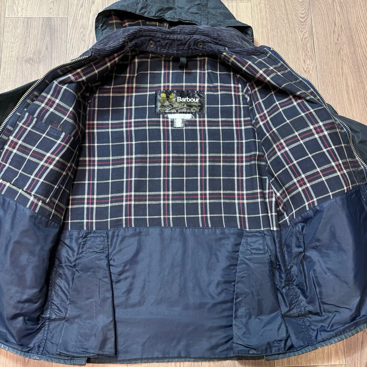 ターコイズネイビー】C36 Vintage Barbour BEDALE ビンテージ ターコイズネイビー】C36 Vintage Barbour BEDALE ビンテージ