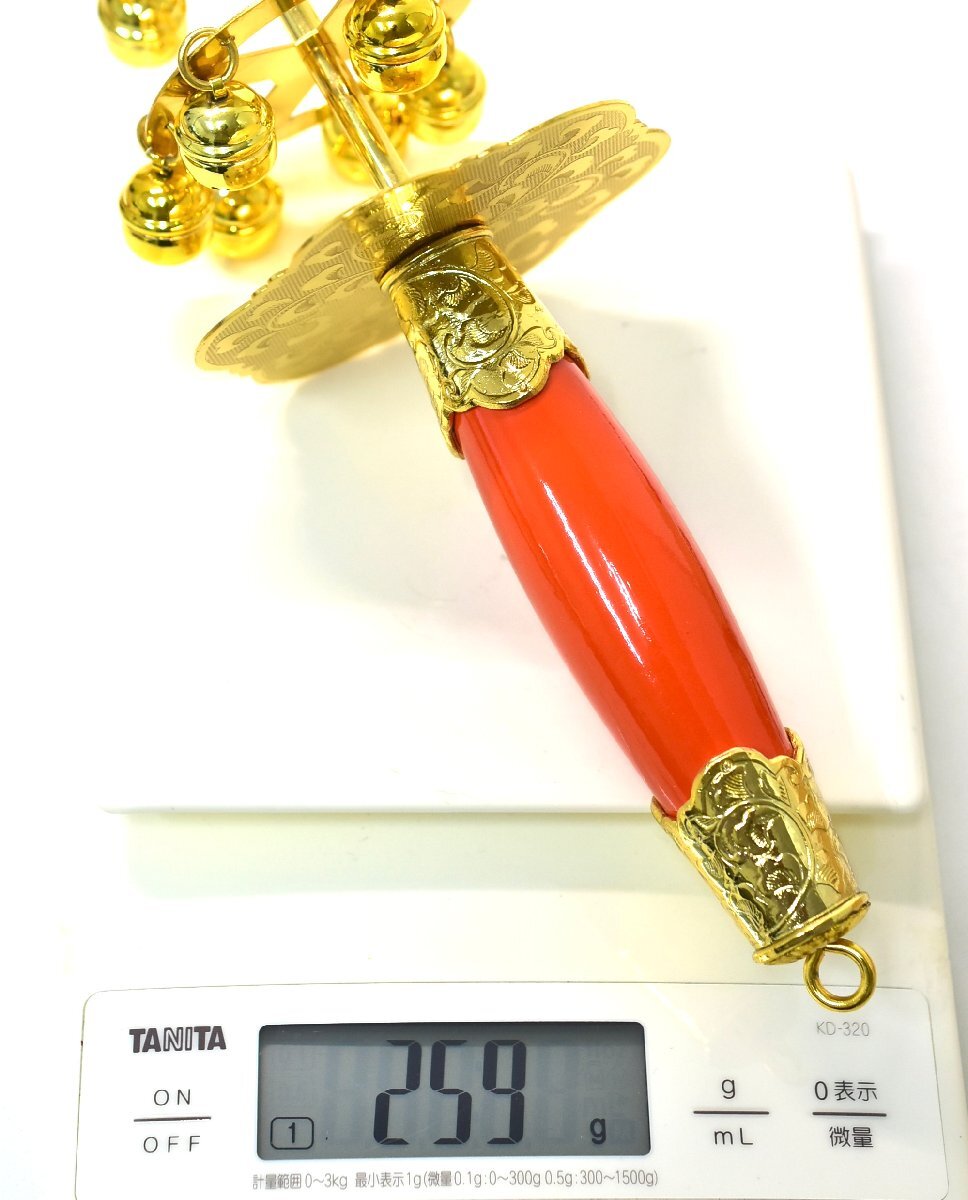 Bibian 比比昂- (8-25458)近藤利吉『福鈴』金工師全長約28