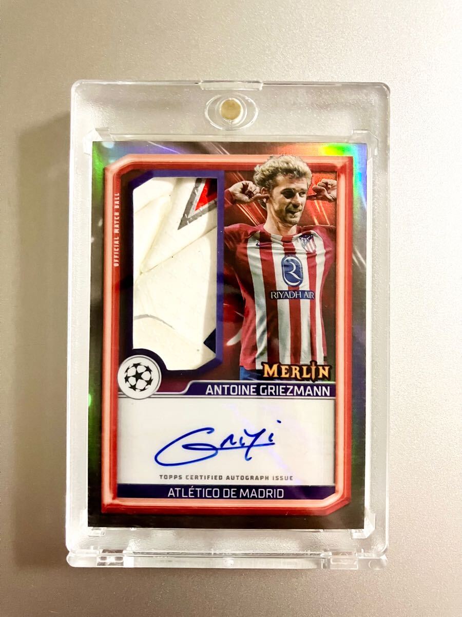 22-23 Topps GRIEZMANN グリーズマン 直筆サイン 世界50枚 Antoine Griezmann 2022 Topps Chrome UEFA Club Competitions