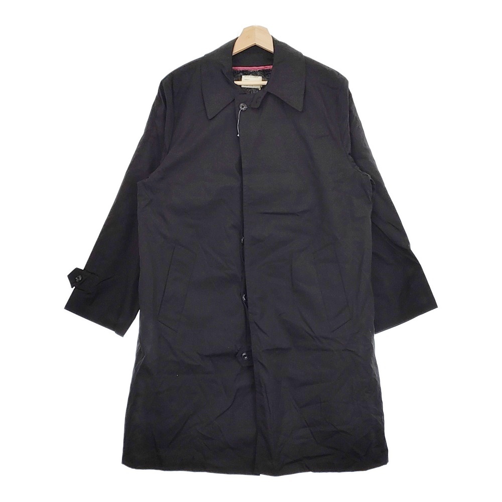 4-1103T♪varde77 新品 VINTAGE STAND-FALL COLLAR COAT サイズ2 定価76780円 コート ブラック バルデセブンティセブン F97792