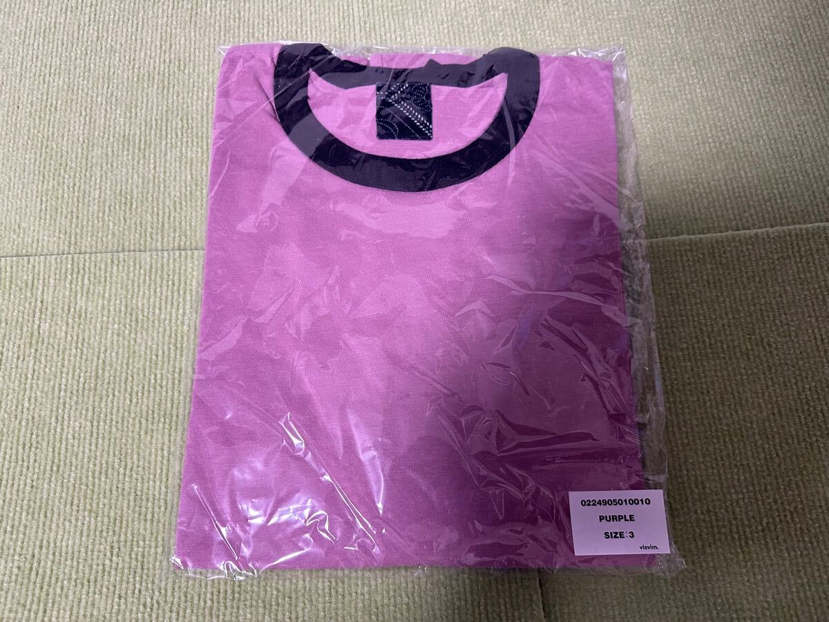 visvim I C T JUMBO TEE L/S PURPLE 3 ロンT 3(JOURNEYMANdenim visvim I C T JUMBO TEE L/S PURPLE 3 ロンT 3(JOURNEYMANdenim