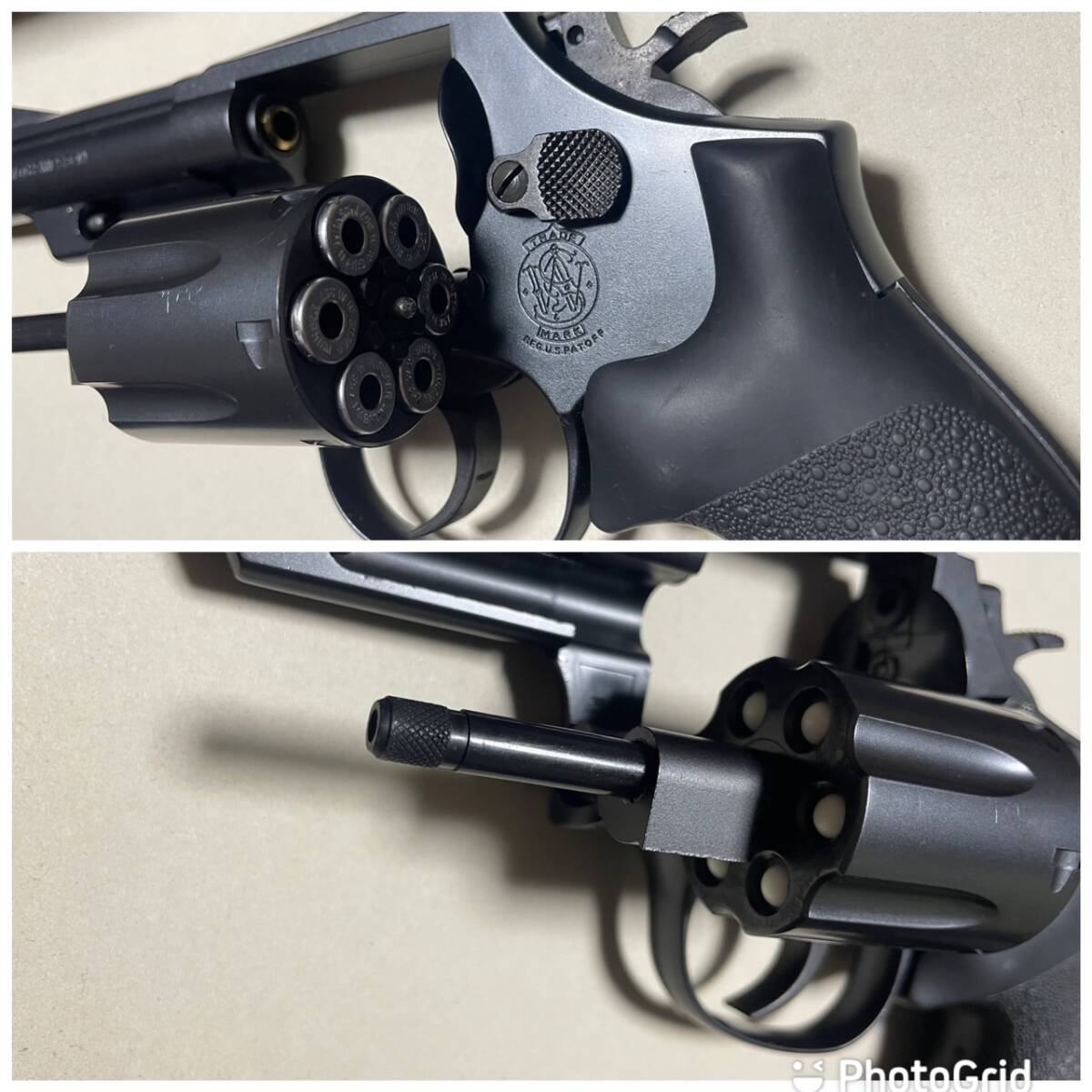 ジャンク　マルイ　m19 ガスガン　ガスリボルバー 東京マルイ] S&W M19 4インチ ガスリボルバー (中古)｜エアガン.jp