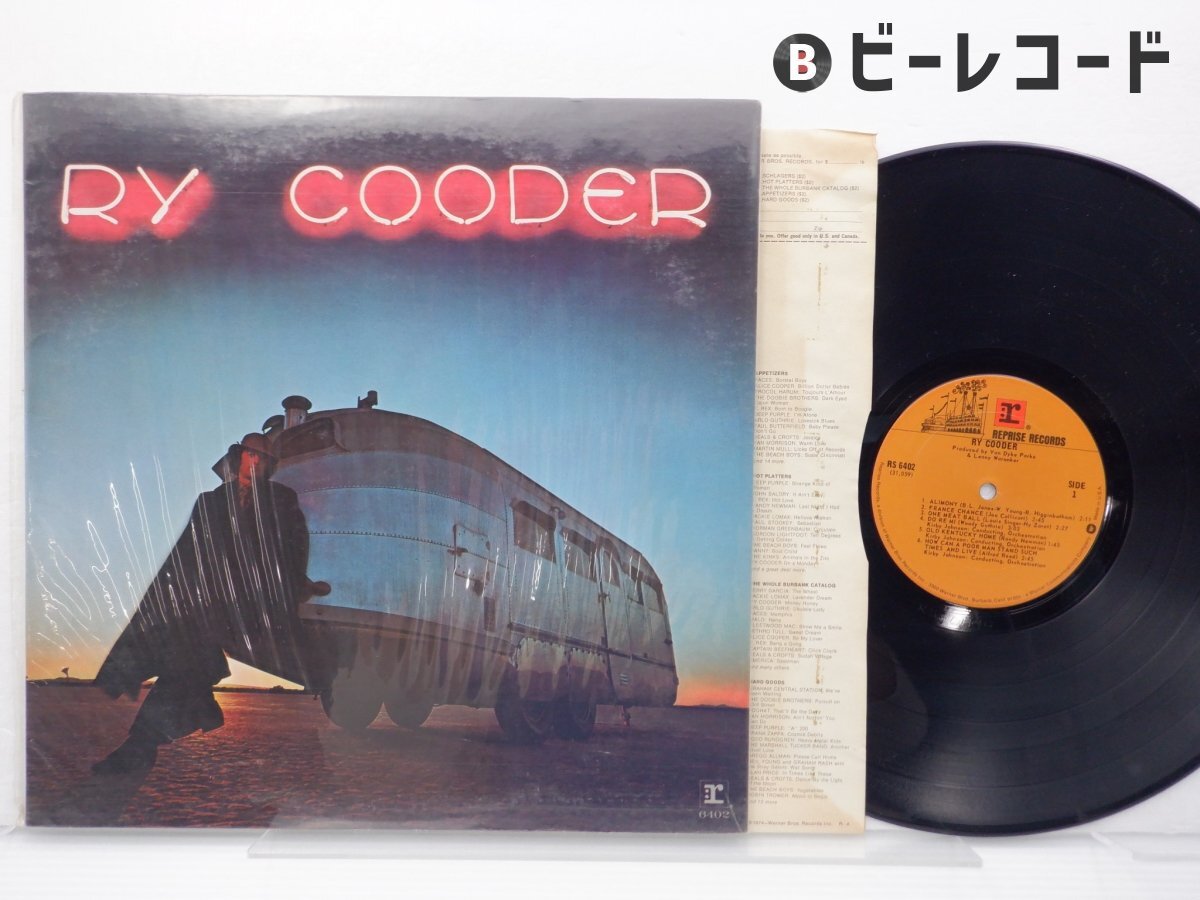 【新品未開封】【レコード】Ry Cooder US盤】Ry Cooder(レイ・クーダー)「Ry Cooder」LP(12インチ