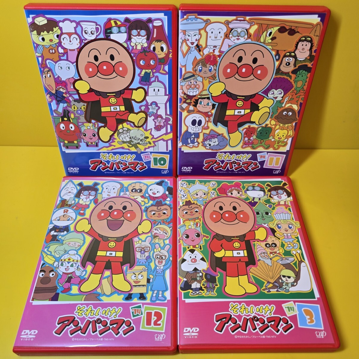 新品ケース交換済 それいけ アンパンマン『'14』3 10 11 12巻 新品ケース交換済 それいけ アンパンマン『'14』3 10 11 12巻