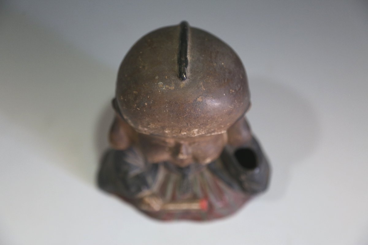 伝統工芸 工芸美術 時代物 *土人形 *天神様 菅原道真公 伝統工芸 工芸美術 時代物 *土人形 *天神様 菅原道真公