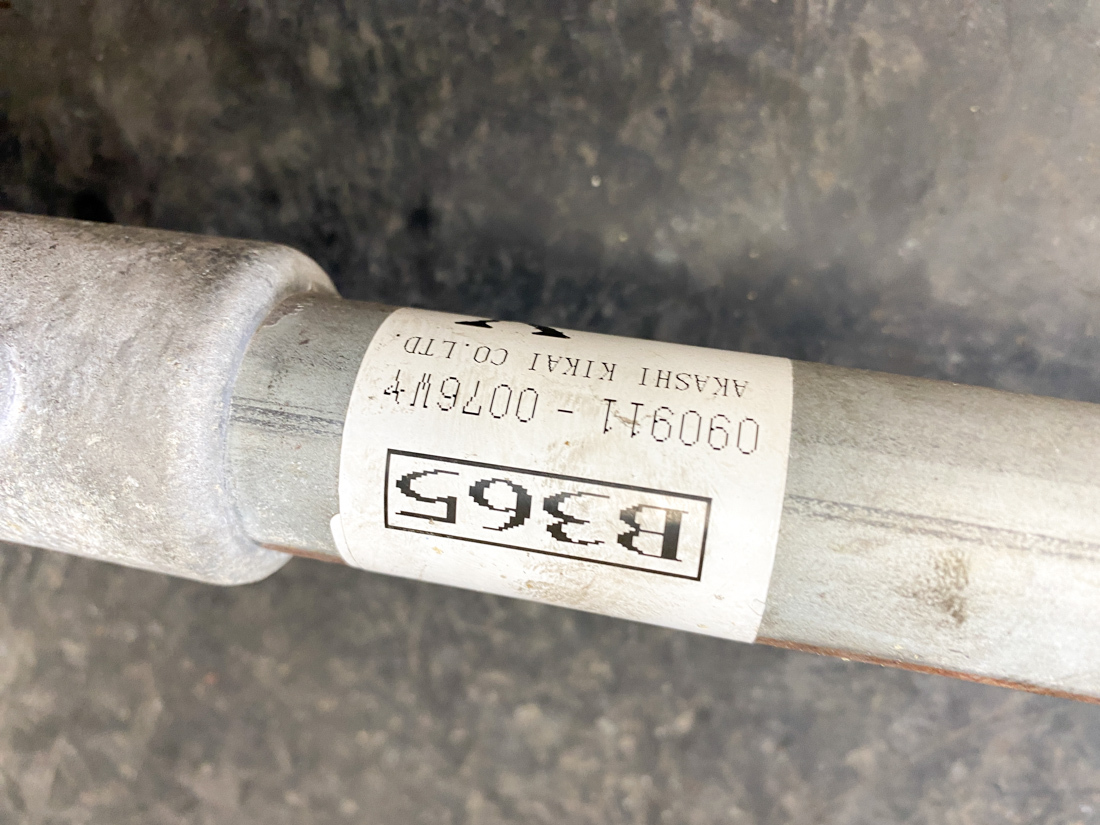 ダイハツ タントカスタム RS CBA-L375S-GBVZ KF-DET 純正 ステアリングギヤボックス