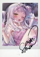 中古キャラカード 紫咲シオン 直筆サイン入りAmeもち描き下ろし 中古キャラカード 紫咲シオン 直筆サイン入りAmeもち描き下ろし