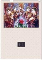 中古クリアファイル F集合(アイボリー) 「スタンドマイヒーローズ A5クリアファイル」_画像1