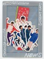 中古シール・ステッカー NEWS フレークシール 「Johnny’s Shop」_画像1