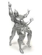 中古フィギュア キンソフ サタンクロス(オーバーボディver/原作カラー/シルバー) 「キン肉マン」 CCP Muscular